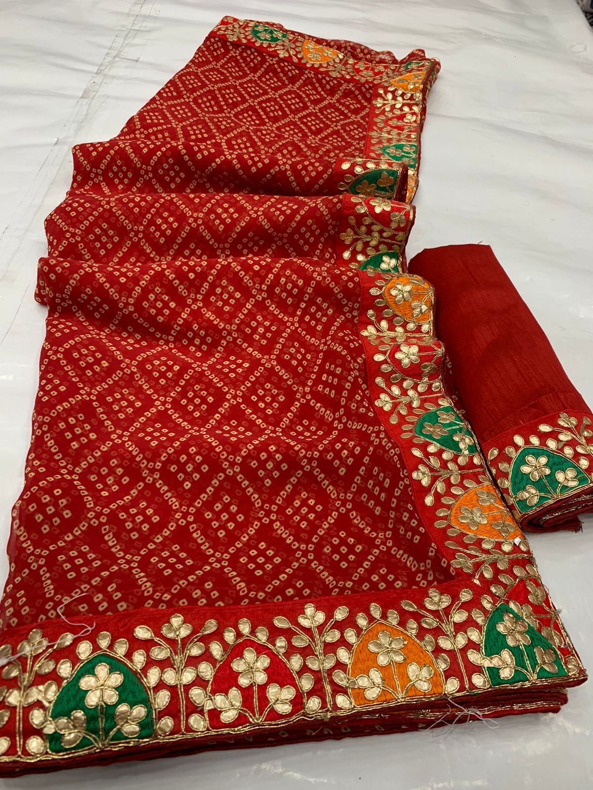 Mahek 74 Georgette Fancy Party Wear Georgette Saree Collection